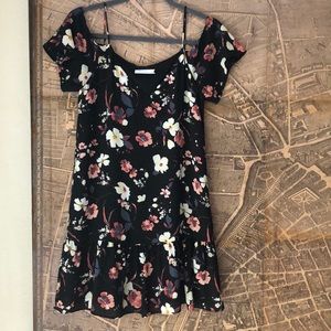 Three eighty Two floral mini dress